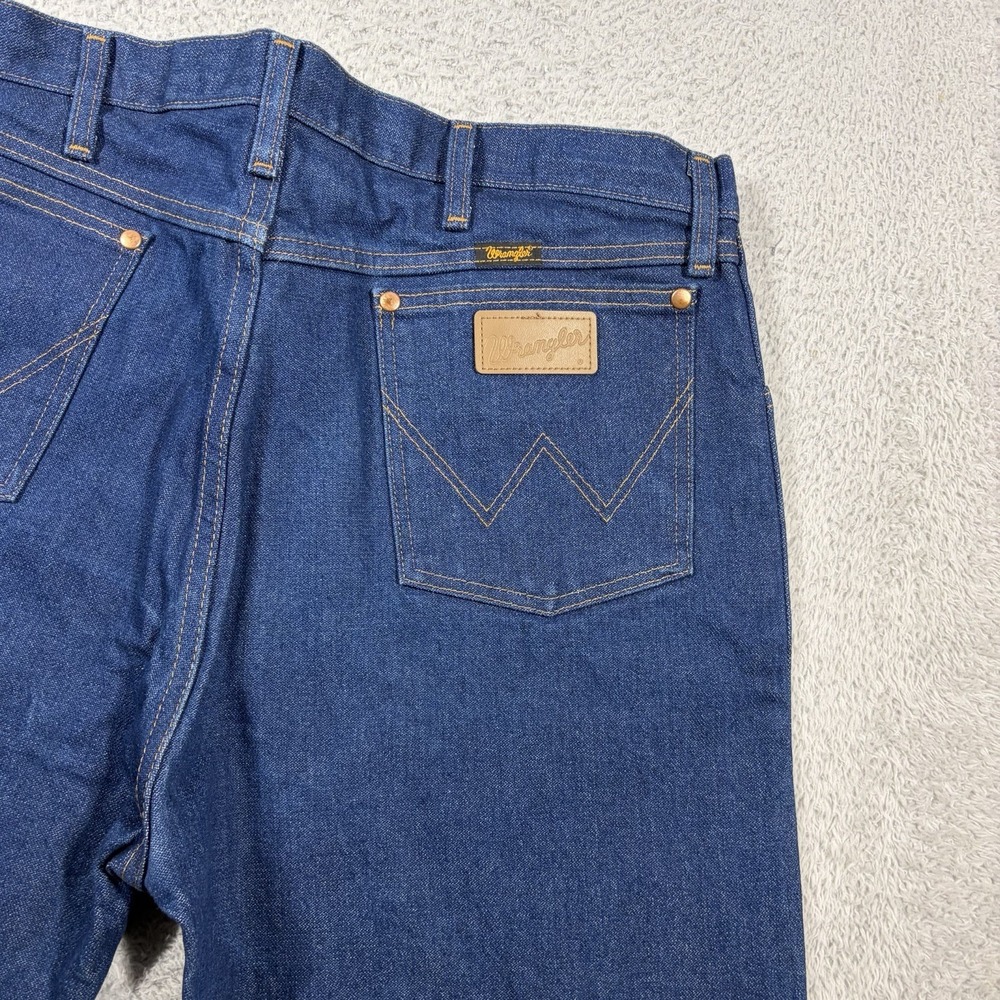 VINTAGE Wrangler 13MWZ Cowboy Cut Jeans Medium Wash 38x34 (Fits 36x33)
